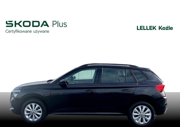 Skoda Kamiq cena 79500 przebieg: 76619, rok produkcji 2021 z Żarów małe 137